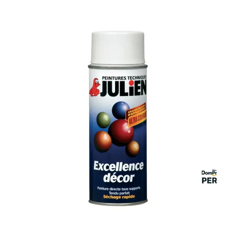 Aérosol peinture blanc neige brillant 0.4 L | Peruilhe