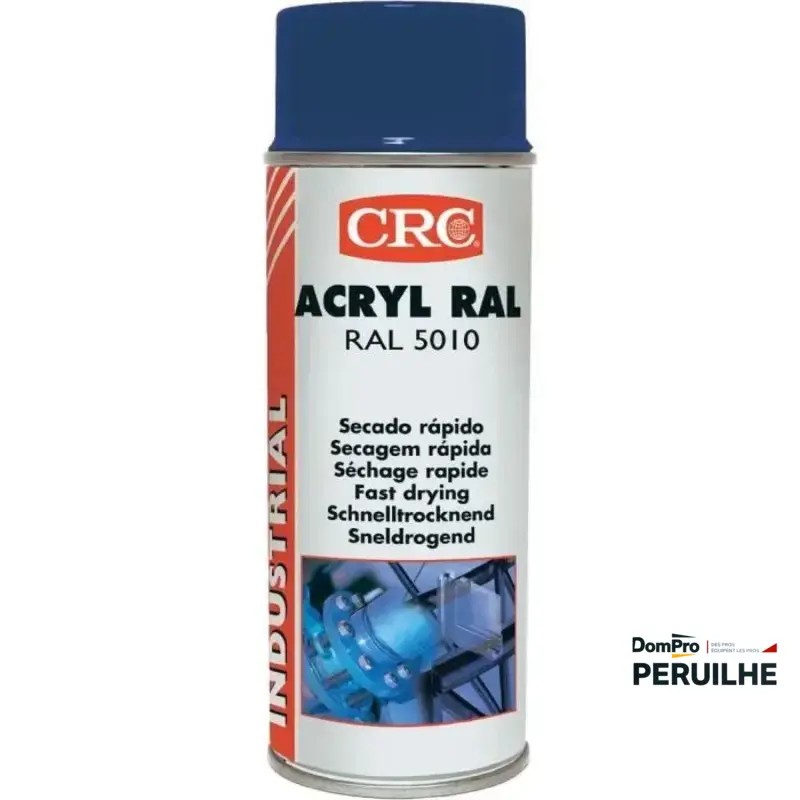 Vernis protecteur acrylique RAL 5010 400 ml | Peruilhe
