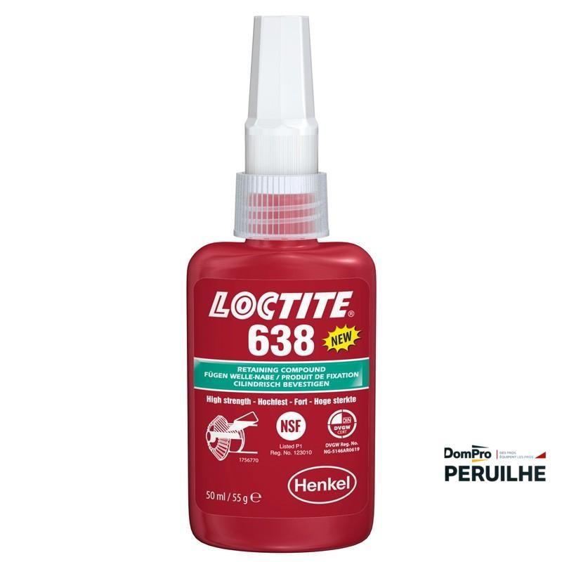 Loctite 638 Bloc Presse Fort 50 ml | Peruilhe