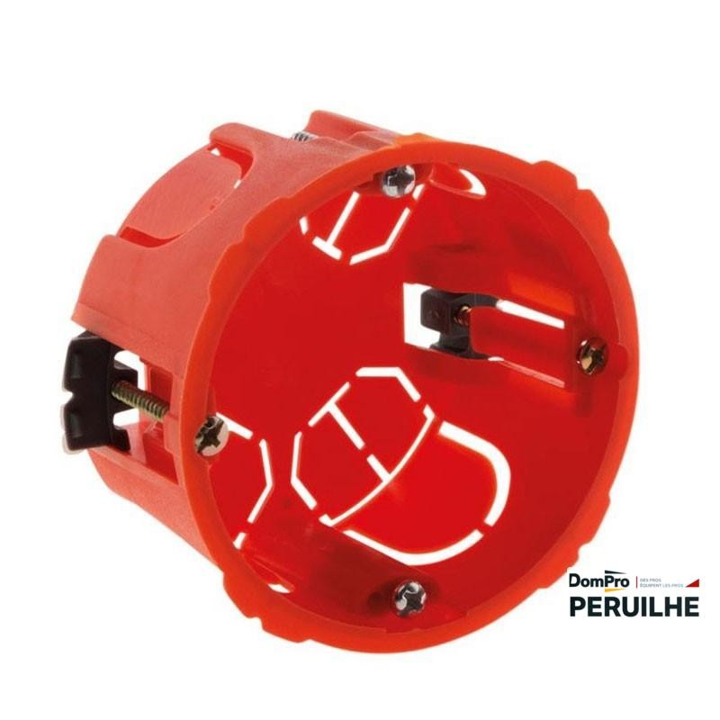 Boîte encastrement placo Ø65x40 mm | Peruilhe