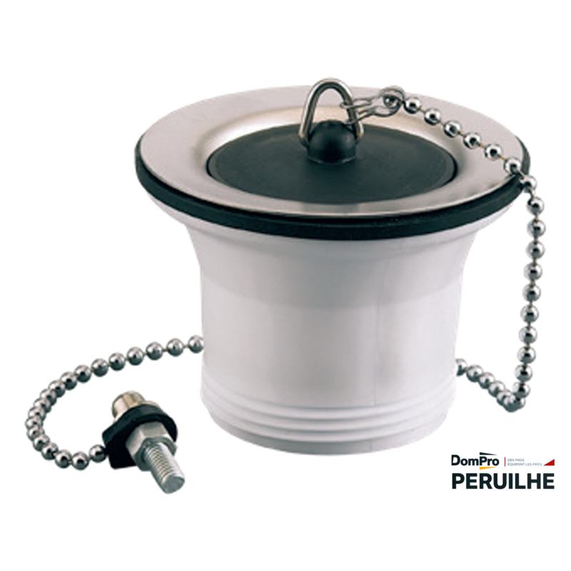 Bonde évier inox 1"1/2 diamètre 50 mm | Peruilhe