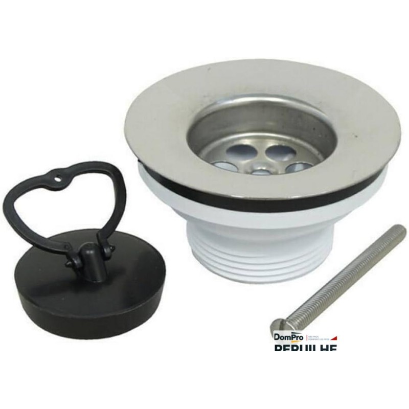 Bonde à panier inox Ø90 mm 1"1/2 | Peruilhe