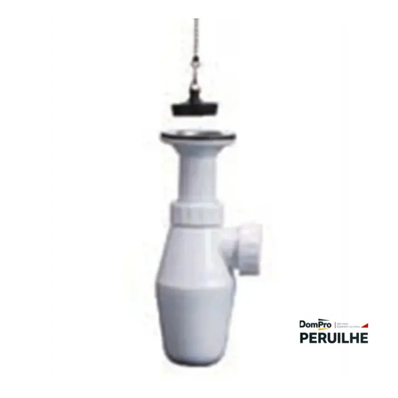 Bonde lavabo bouchon-chaînette 1"1/4 - Peruilhe