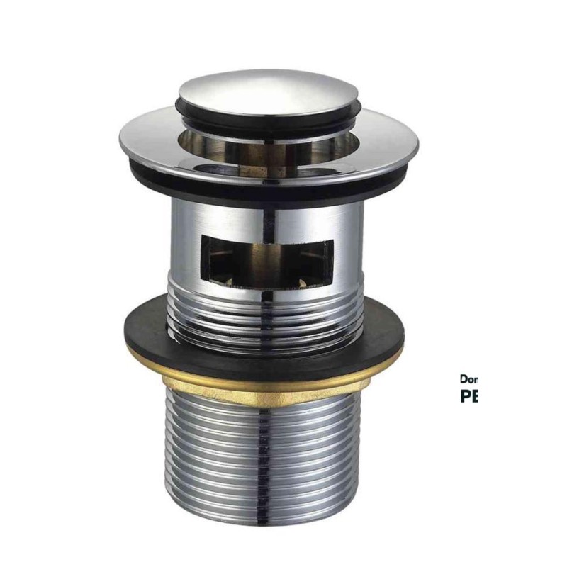 Bonde lavabo clic-clac avec trop-plein | Peruilhe