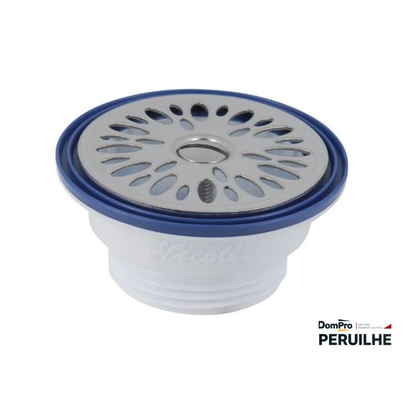 Bonde lave-main à grille Ø55 mm Nicoll | Peruilhe
