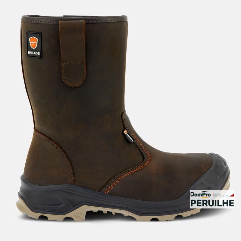 Botte sécurité Nagoya S3S cuir - Peruilhe