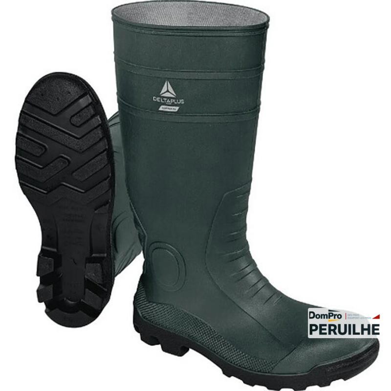 Bottes sécurité PVC blanc pointure 42 | Peruilhe