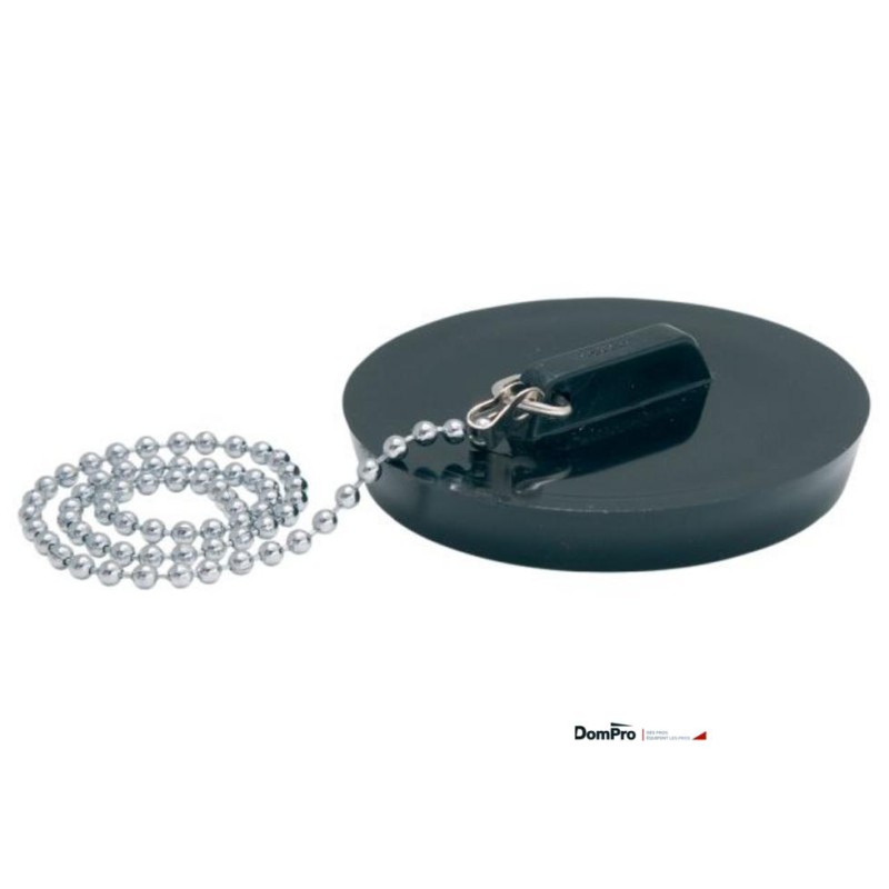 Bouchon évier 55-58 mm avec chaînette | Peruilhe