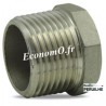 Bouchon Inox 316 Mâle BSPT 1"1/2 | Peruilhe
