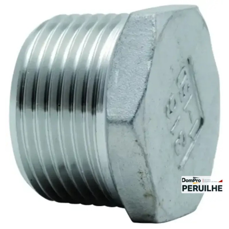 Bouchon femelle inox 316 2" 50x60 | Peruilhe