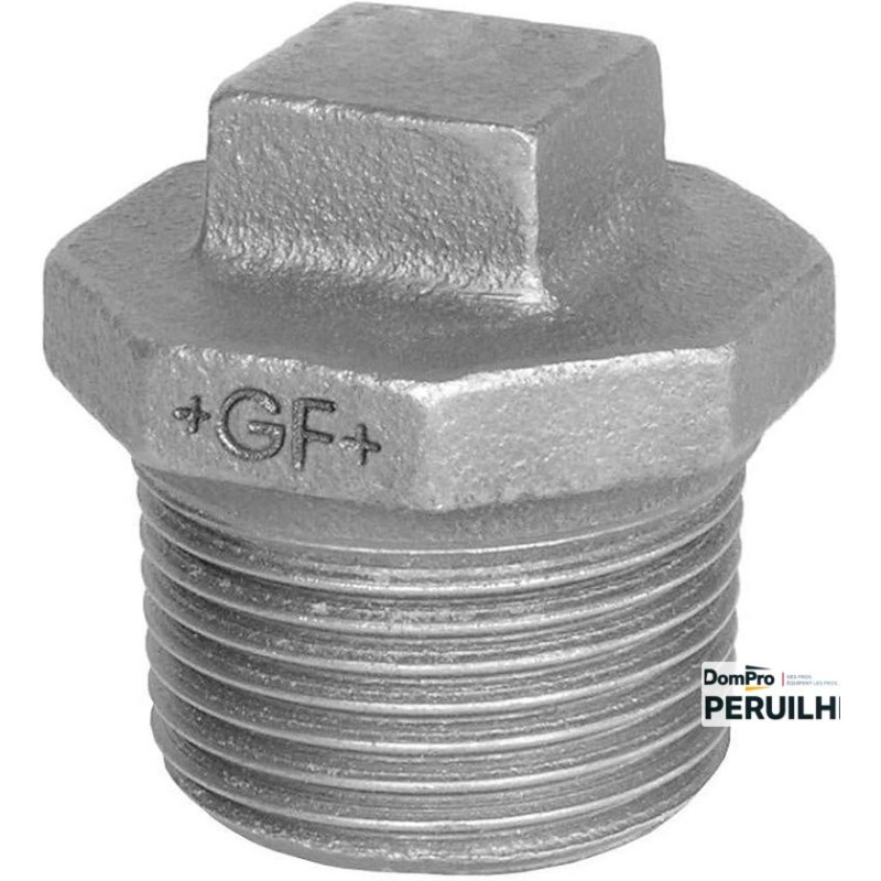 Bouchon fileté galva M15x21 | Peruilhe