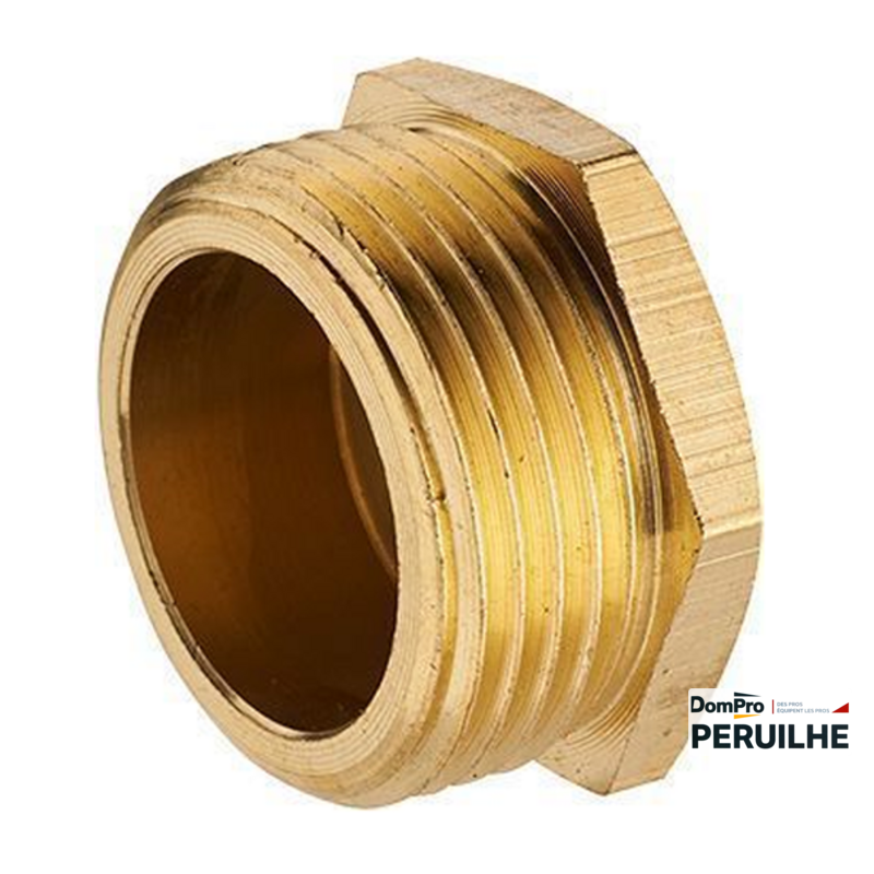 Bouchon laiton mâle 15/21 (1/2") | Peruilhe