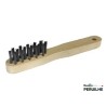 Brosse bougie laiton ondulé 150 mm | Peruilhe