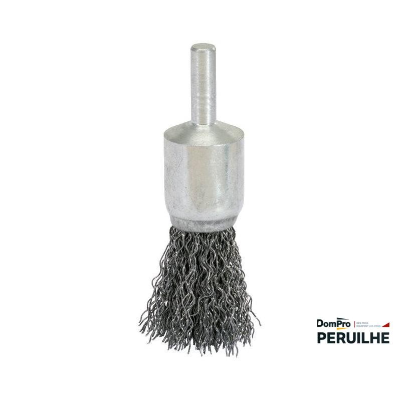 Brosse pinceau torsadée inox Ø10 mm | Peruilhe