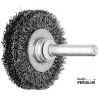 Brosse métallique plate sur tige 6 mm | Peruilhe