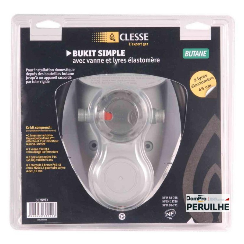 Bukit Kit butane 2 bouteilles avec inverseur | Peruilhe