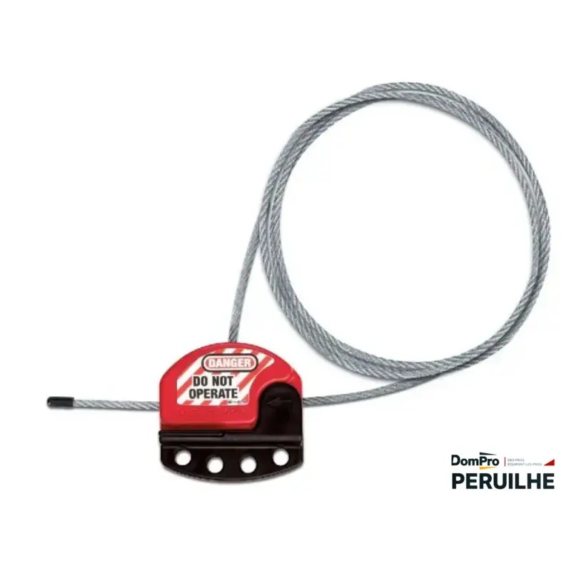 Câble consignation ajustable 1,8m 4mm | Peruilhe