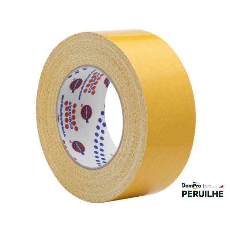 Ruban double-face toile 50mm x 25m | Peruilhe