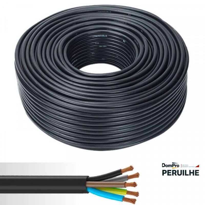 Câble souple HO7 RN-F 3G2,5² 50m | Peruilhe