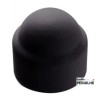 Cache écrou hexagonal M20 noir PEBD | Peruilhe