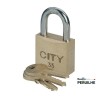 Cadenas laiton CITY 35 mm 3 clés | Peruilhe