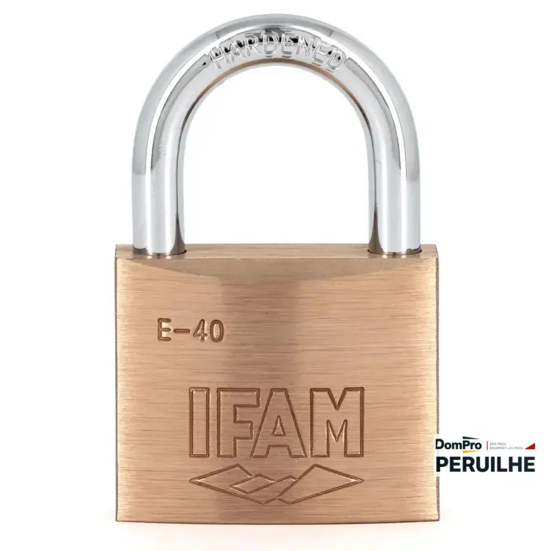 Cadenas à clé IFAM E-40 40 mm | Peruilhe