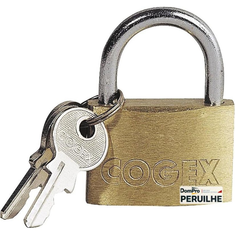 Lot de 2 cadenas laiton 30 mm anse acier | Peruilhe