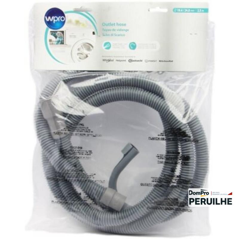 Tuyau vidange machine à laver 2,5 m | Peruilhe