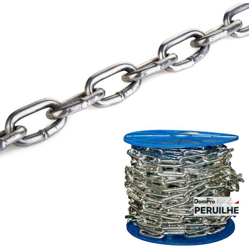 Chaîne acier galvanisé Ø6 mm sur mesure | Peruilhe