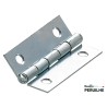 Charnière rectangulaire acier zingué 50x30 | Peruilhe