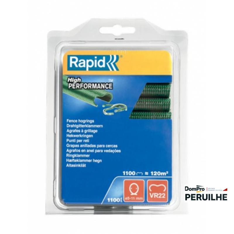Agrafe verte VR22 1100 pcs | Peruilhe